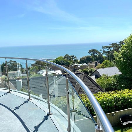 One Of The Best Properties In Lyme! Breathtaking Views Across The Whole Bay. 3 Stories With 2 Tier Veranda Around The Property. Sleeps 6 라임레지스 외부 사진